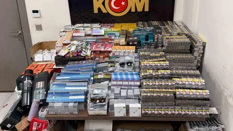 Şırnak'ta Kaçak Malzeme Operasyonu