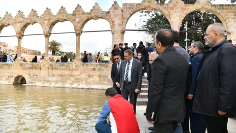 Şanlıurfa'da Vali Şıldak İncelemelerde Bulundu