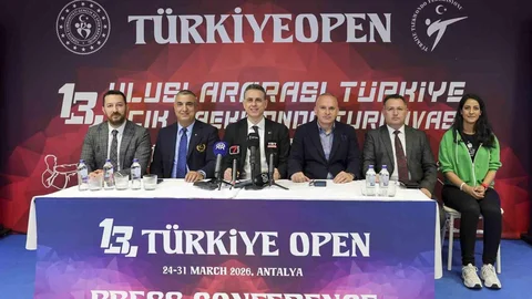13. Uluslararası Türkiye Açık Taekwondo Turnuvası Başlıyor