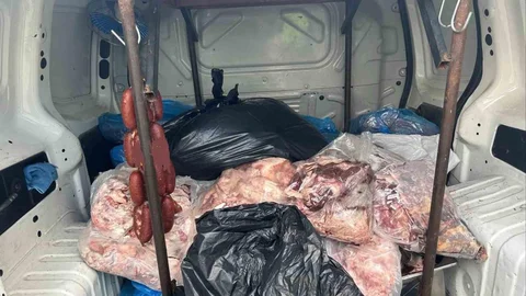 Kırşehir'de 340 Kilogram Bozulmuş Et Bulundu