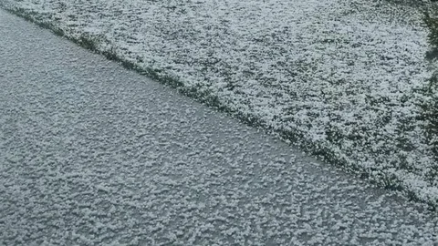 Çankırı’da Dolu Yağışı Etkili Oldu