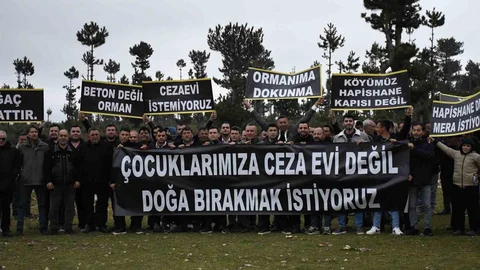Bursa'da Cezaevi Protestosu