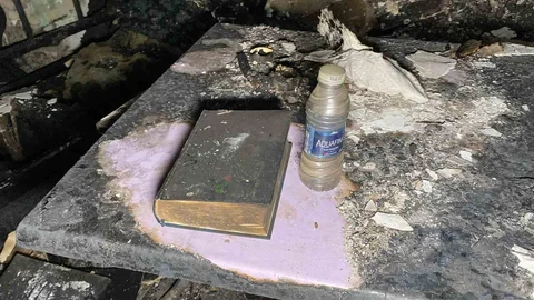 Çorum'da Yangında Kur'an-ı Kerim Zarar Görmedi