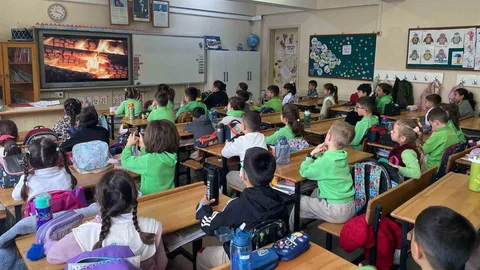 Söke’de Miniklere Orman Bilinci Aşılanıyor