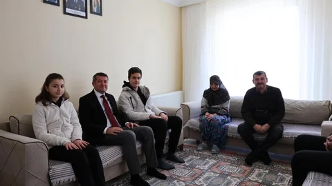 Şehit Ailesine Anlamlı Ziyaret