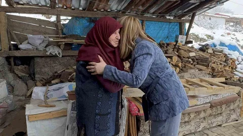 Bilecik'te Şehit Annesine Ziyaret Gerçekleşti