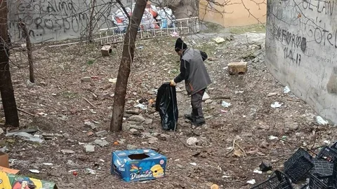 Bayburt'ta Bahar Temizliği Devam Ediyor