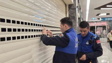 Samsun'da CityMall AVM Mühürlendi
