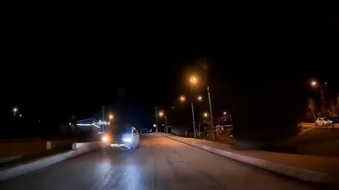 Karabük'te Ters Yön Kazası Kamerada