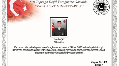Ağrı'da Askeri Araç Kazası