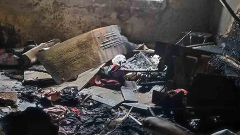 Diyarbakır'da Korkutan Yangın