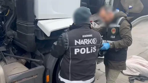 Edirne'de Uyuşturucu Operasyonu