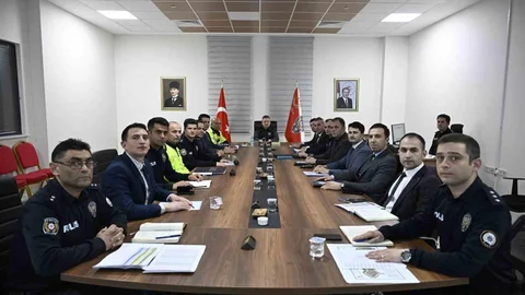 Adıyaman'da Haftalık Asayiş Toplantısı Yapıldı
