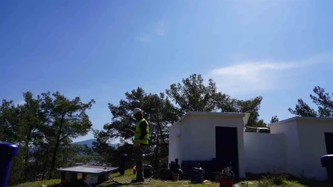 Muğla'da İçme Suyu Depoları Tadilat Çalışmaları