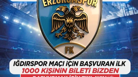 AK Parti'den Taraftarlara Maç Bileti Hediyesi