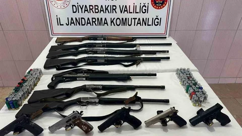 Diyarbakır'da Silah Kaçakçılığına Operasyon