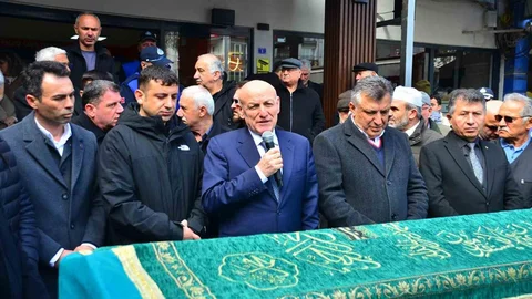 Samsun'da Siyasetçi İçin Cenaze Töreni