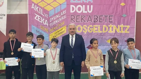 Söke'de Akıl Oyunları Turnuvası Tamamlandı