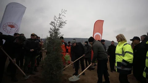 Çanakkale’de 5 Bin Fidan Dikimi Yapıldı