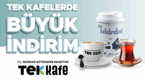 Tekirdağ'da Çay ve Kahve Fiyatlarında İndirim