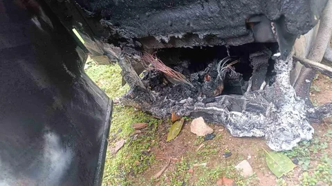Alanya'da Çamaşır Makinesi Yangını