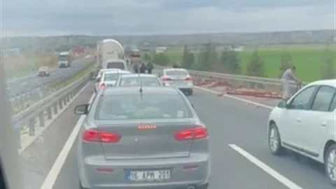 Eskişehir'de Tır Kazası