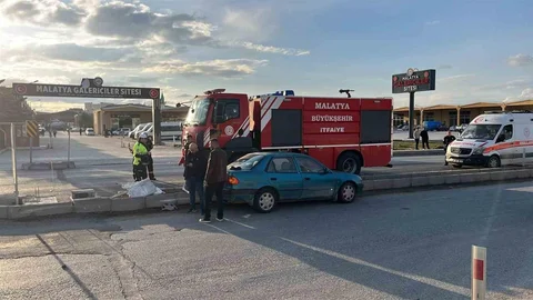 Malatya'da Trafik Kazası: 1 Yaralı