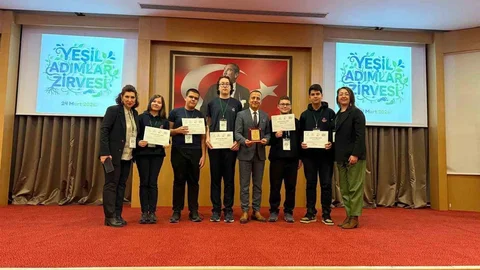 Aydın Lisesi'nden Çevre Başarısı