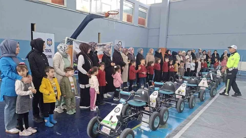 Hisarcık'ta Trafik Eğitimi Verildi