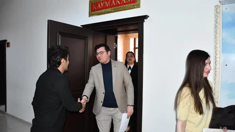 Sarıkamış'ta Doktorlarla Toplantı Yapıldı