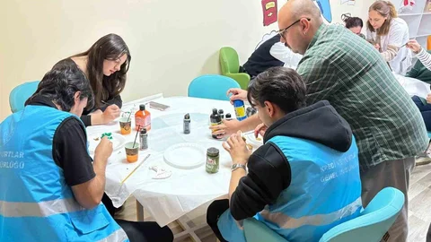 Menteşe'de Sanatla Engel Tanımadı