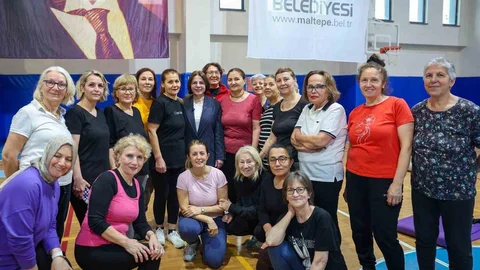 Maltepe'de Spor Yapan Kadınlarla Buluşma