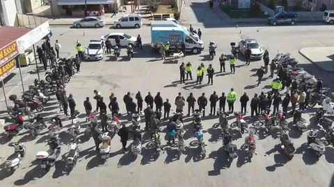 Gaziantep'te Motosiklet Sürücüleri İçin Eğitim Verildi