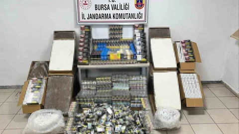 Bursa'da Kaçak Sigara Operasyonu