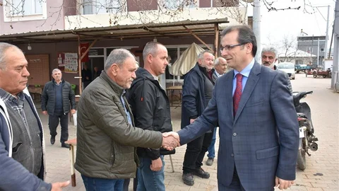 Manisa'da Mahalle Ziyareti Yapıldı