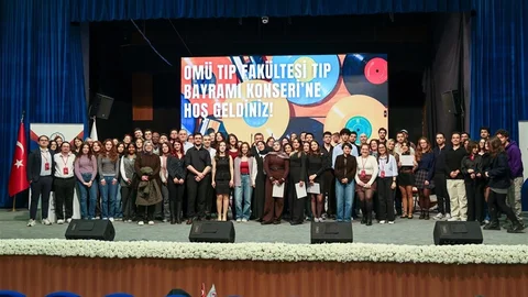 OMÜ Tıp Bayramı Konseri Düzenlendi