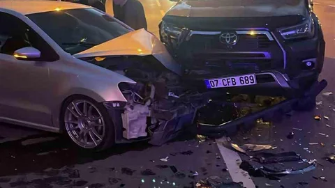 Gazipaşa'da Trafik Kazası: 5 Yaralı