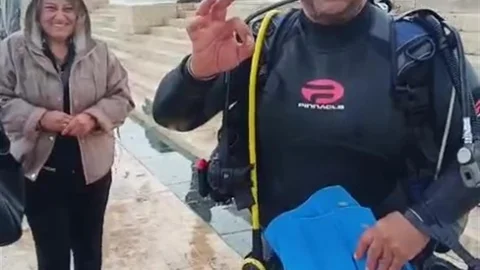 Denizde Yüzük Kurtarma Operasyonu