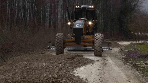 Düzce'de Yol Bakım Çalışmaları Tamamlandı