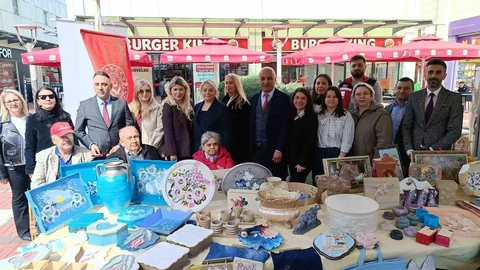 Edirne'de Huzurevi Sakinlerinden Sergi