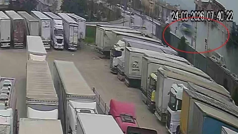 Samsun'da Zincirleme Kaza Görüntüleri Ortaya Çıktı