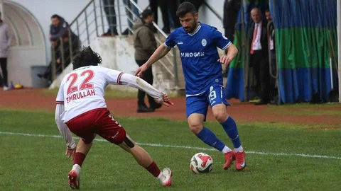 Pazarspor ve Tokat Belediyespor Berabere Kaldı