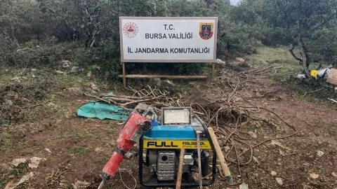 Bursa'da Kaçak Tünel Operasyonu