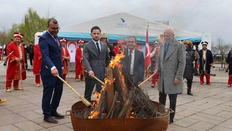 Düzce Üniversitesi'nde Nevruz Bayramı Coşkusu