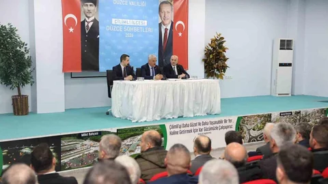 Düzce Sohbetleri Çilimli'de Yapıldı