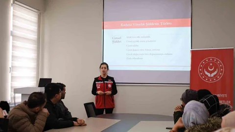 Kadına Yönelik Şiddetle Mücadele Eğitimi Erzincan'da Verildi