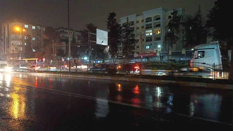 Şanlıurfa’da Sağanak Yağmur Etkili Oldu