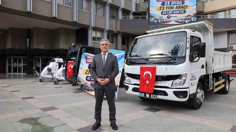 Nazilli'de 23 Yeni Araç Hizmete Girdi