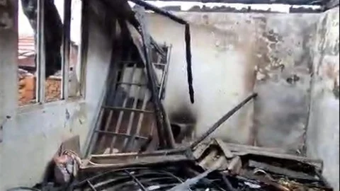 Bilecik'te Metruk Evde Yangın Çıktı