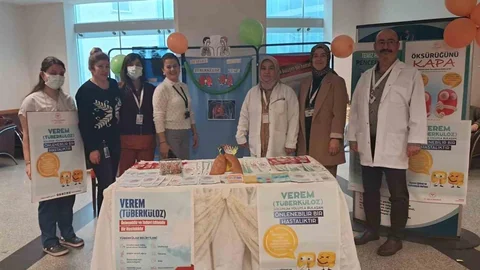 Nazilli'de Tüberküloz Bilgilendirme Standı